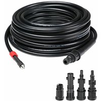 Deuba - Rohrreinigungsschlauch Set 15m 160 Bar inkl 4 Adapter für Hochdruckreiniger Rohrreinigungsset Abflussreiniger Schlauch von Deuba