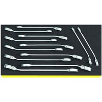 Stahlwille TCS 17/12 Ratschen-Ringmaulschlüssel trol Einlagen-System von NO BRAND