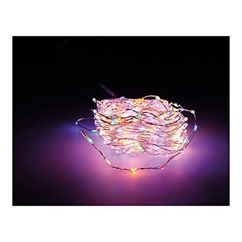 NO DISPONIBLE GUIRNALDA MICRO LED, extra dicht, mehrfarbig, 900 cm, 567 l, silberfarben von NO DISPONIBLE