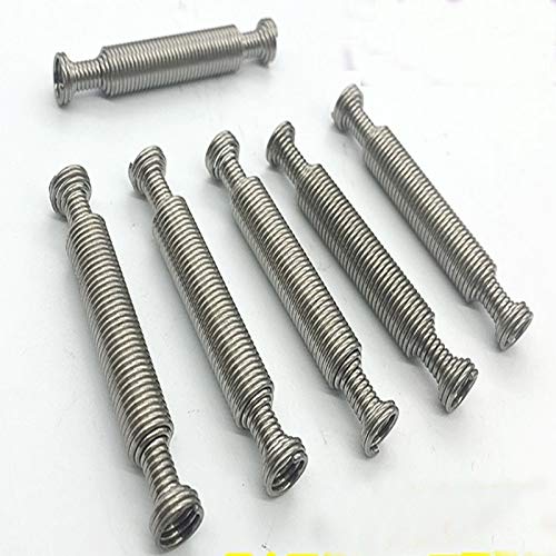 Federung 5pcs Edelstahl-Frühlings-Pull Zugfeder Drahtdurchmesser 0,9 mm Länge 58mm von NO-LOGO