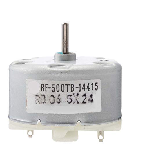 WJN-MOTOR, 1Pcs Mini DC 1.5V-9V 5V 6V Motor RF-500 TB-14415 Runde DC Motor 32mm Durchmesser Hohe Qualität von No Logo