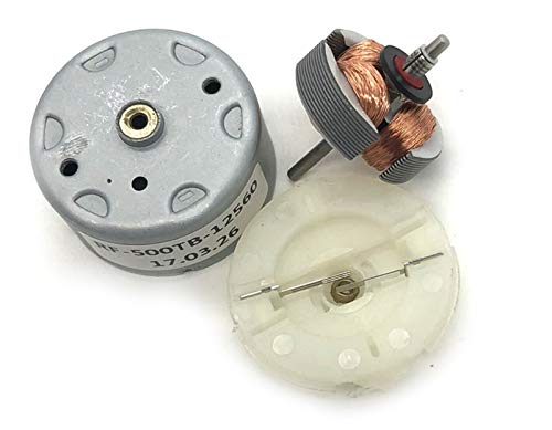 WJN-Motor, 1pc RF500TB12560 14415 18280 DC Motor Warnlicht Motor Squirt Luftbefeuchter 3V6V12V Micro Motor (Größe : RF 500TB 18280) von No Logo