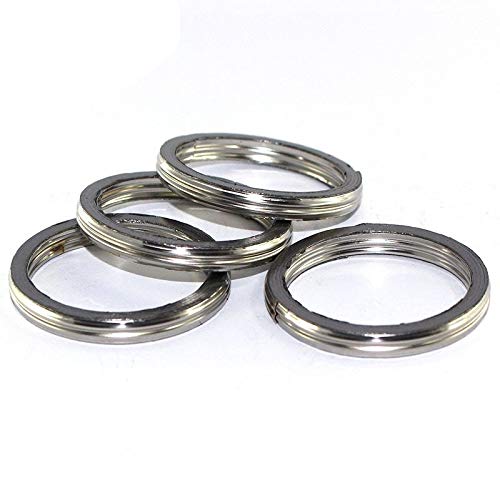 NO-LOGO XFC-PAI, Auspuff Motorrad 4PCS Fit for Suzuki GS 750 GSX 650/1100 GSX650 GSX650F / F GS750ED / ESD GSX1100F Katana Auspuff Dichtung Dichtung von NO-LOGO