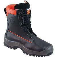 39113-46 Forstsicherheitsstiefel NoRisk Größe 46 schwarz/orange Rindleder S3 sr von Dunlop