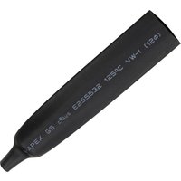 Tru Components - 1572143 Schrumpfschlauch ohne Kleber Schwarz 12 mm 6 mm Schrumpfrate:2:1 5.00 m von TRU Components