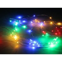 64 MicroLED Multicolor Wasserfall 88 cm Weihnachtsbeleuchtung Dekorationen Dekorationen von POLLIN