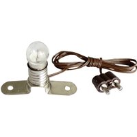 60895 Beleuchtung Glühlampe mit Metallsteg Klar E10 3.5 v - Kahlert Licht von Kahlert Licht