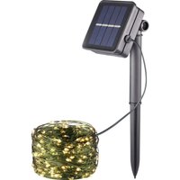 Voelkner Selection - Solar-Lichterkette WS-SL05 200L led 0.6 w Warmweiß Grün von VOELKNER SELECTION