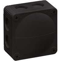 10060581 Abzweigkasten (l x b x h) 85 x 85 x 51 mm Schwarz IP66 1 St. - Wiska von Wiska