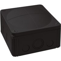 Wiska - 10062214 Abzweigkasten (l x b x h) 140 x 140 x 82 mm Schwarz IP66/IP67 1 St. von Wiska