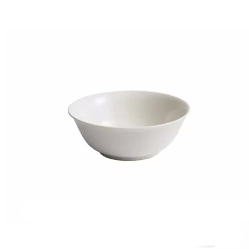 NOALED Speiseteller, Suppenschüsseln, weiße Porzellan-Keramik-Obstschüssel, große Suppenschüssel, Haushaltsnudelschüssel, Küchentischplatte, Obst- und Gemüseschüssel, Ramen-Schüssel von NOALED