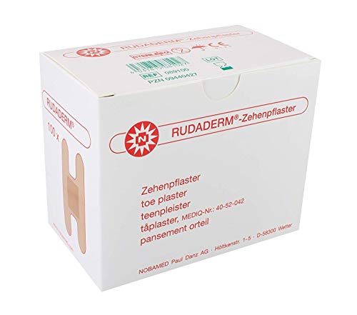 RUDADERM-Zehenpflaster 100 Stück von Nobamed