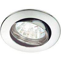 Verstellbarer Einbaustrahler GU10 aus gebürstetem Nickel 4112/H/NS - Nobile von NOBILE