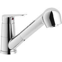 Einhebel-Spültischmischer mit ausziehbarer Brause Nobili Blues Serie BS101127CR Verchromt - Messing Einhebel-Spültischmischer mit ausziehbarer Brause Nobili Blues Serie BS101127CR Verchromt - Messing von NOBILI