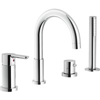 Wannenrandbatterie Serie abc WEBK110/9ABCR Verchromt - Messing - Nobili Wannenrandbatterie Serie abc WEBK110/9ABCR Verchromt - Messing - Nobili von NOBILI