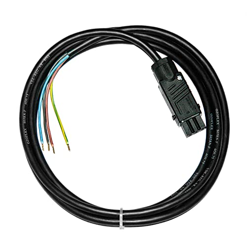 Hirschmann-Kabel inkl. STAK 3 Kupplung mit 4-adriger Anschlussleitung, 10 Meter Länge für Rollladen und Jalousie, von NOBILY