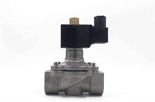 1/4 1/2 3/4 1 Zoll Normalerweise Offen N/O Elektrisches Magnetventil DN8 DN15 DN20 DN25 Edelstahl Wasser Öl DC12V 24V AC220V Nützlich(Ac220v,DN25) von NOBIRTBSA