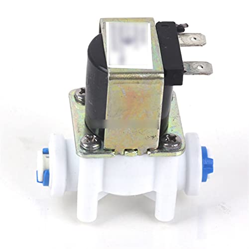 NOBIRTBSA Elektrisches Wasserventil AC 220V 12V 24V DC Magnetventil 1/4(DC 12V) von NOBIRTBSA