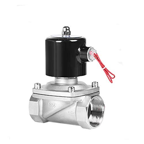 Ventil DN08 DN10 DN15 DN20 DN25 DN32 DN40 DN50 Normalerweise geschlossenes Edelstahl-Magnetventil 220VAC 12VDC 24VDC Magnetventil(24vac,DN08) von NOBIRTBSA