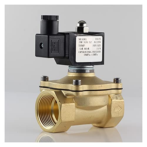 Ventil normalerweise geschlossenes Magnetventil Wasserventil, IP65 vollständig geschlossene Spule, AC220V DC12V DC24V, G3/8(12v,1.5 Inch) von NOBIRTBSA