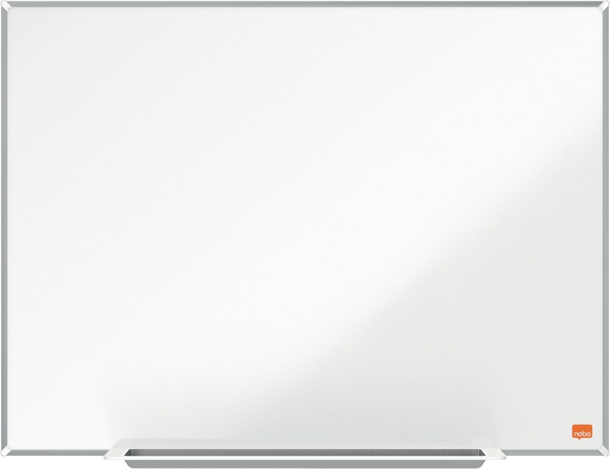 NOBO Magnettafel Whiteboard Impression Pro Emaille magnetisch Aluminiumrahmen 600x450mm von NOBO