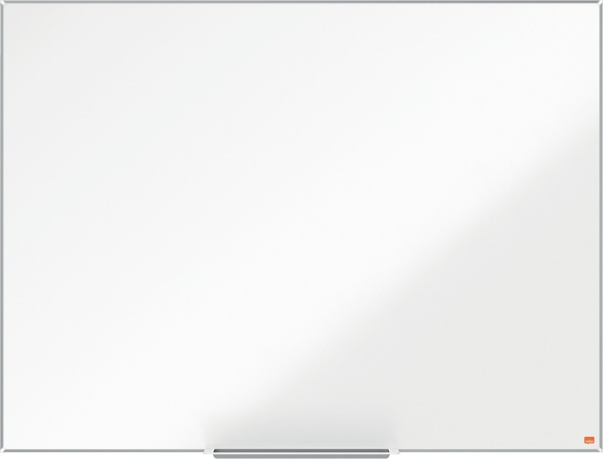 NOBO Magnettafel Whiteboard Impression Pro Emaille magnetisch Aluminiumrahmen 1200x900m von NOBO
