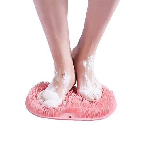 Dusch fußmassagegerät Scrubber,Dusch fußreiniger fußwäscher Fuß wasch pad mit saugnapf für duschboden von BEEK