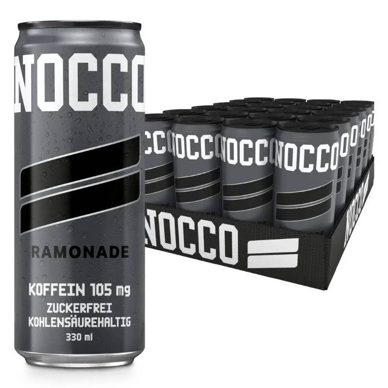Nocco Focus Energydrink Ramonade 24x 0,33 l von NOCCO