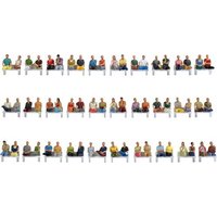 NOCH H0 Mega-Spar-Set sitzende Passagiere 0016072 Bemalt, Sitzend NOCH H0 Mega-Spar-Set sitzende Passagiere 0016072 Bemalt, Sitzend von NOCH