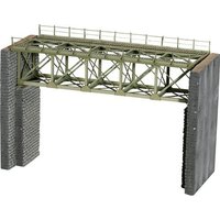 NOCH 0067010 H0 Stahlbrücke 1gleisig (L x B x H) 188 x 75 x 128mm von NOCH