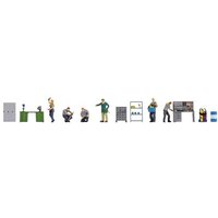 NOCH H0 Figuren-Themenwelt  Werkstatt  16250 Bemalt von NOCH