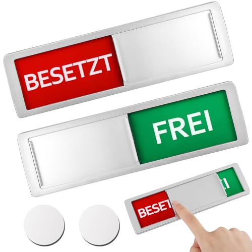 NOCHME Klopfen Bitte Nicht Stören Schild Schiebe Türschild Bitte Klopfen Oder Bitte Nicht Stören Magnetisch Klebe Acryl Klebeschild Türschilder Für Türen Büro von NOCHME
