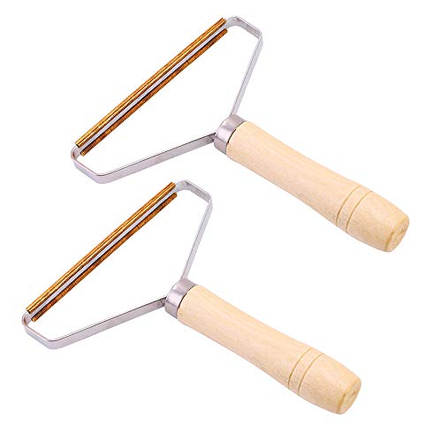 Tragbarer Fusselrasierer NOCHME 2 Stück Fusselentferner Flusenrasierer Flusenentferner Wiederverwendbarer Portable Lint Remover Fuzz Shaver Kaschmirkamm Für Wolle Kleidung Kaschmir Flusen Tierhaar von NOCHME