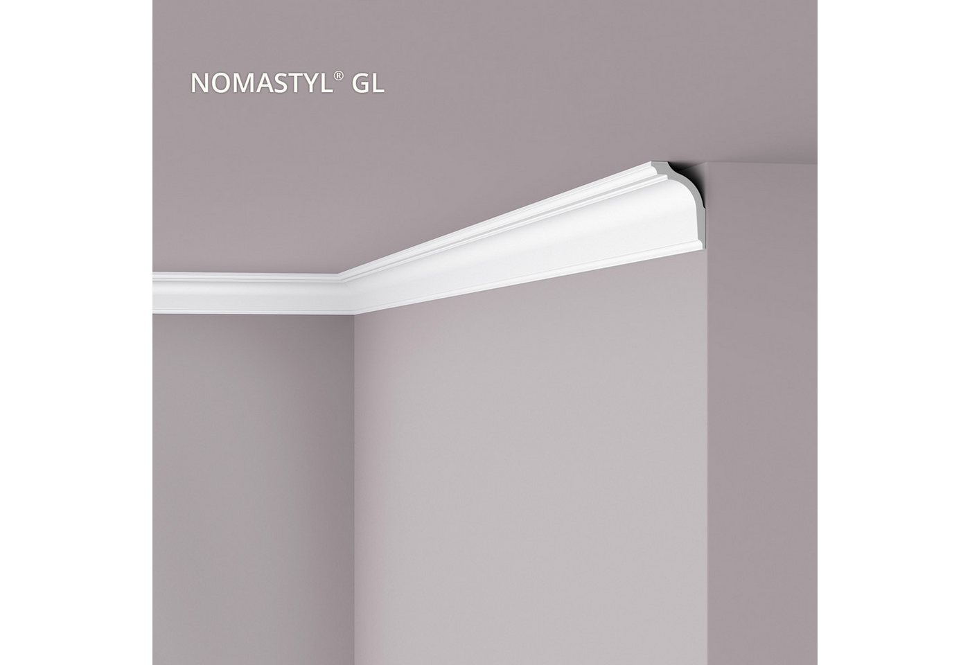 NOËL & MARQUET by nmc Deckenleiste NMC GL NOMASTYL Eckleiste Zierleiste Stuckleiste 2 m, 1-St. von NOËL & MARQUET by nmc