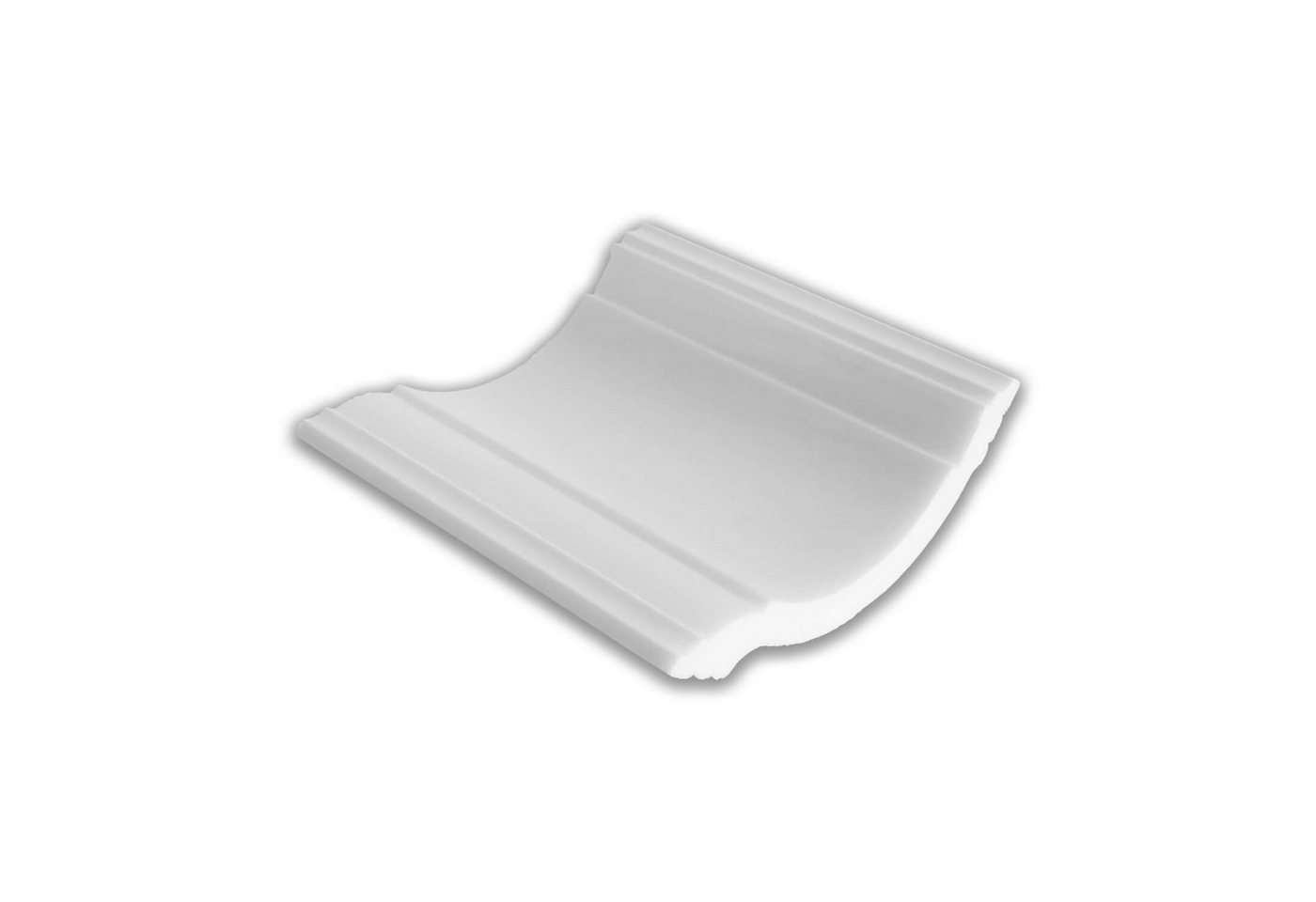 NOËL & MARQUET by nmc Sockelleiste 1 MUSTERSTÜCK NMC WALLSTYL S-WT17 10 cm MUSTER Eckleiste, L: 10 cm, H: 9.5 cm, 1 MUSTERSTÜCK 10 cm MUSTER Eckleiste Deckenleiste von NOËL & MARQUET by nmc