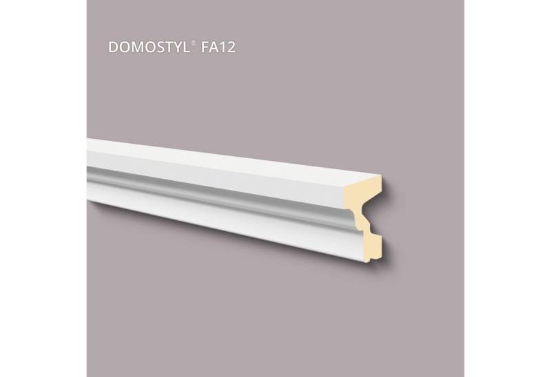NOËL & MARQUET by nmc Wanddekoobjekt FA12 (Fenstersohlbank, 1 St., Fassadenstuck Fensterumrandung Fassadenprofil Zeitloses Klassisches Design), grau, vorgrundiert von NOËL & MARQUET by nmc