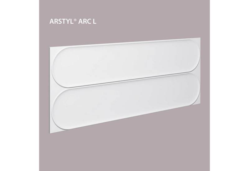 NOËL & MARQUET by nmc 3D Wandpaneel NMC ARC L ARSTYL Wandpaneel Wandvertäfelung Akustikpaneel 0,36 m2, BxL: 14x950 cm, 0 qm, weiß NOËL & MARQUET by nmc 3D Wandpaneel NMC ARC L ARSTYL Wandpaneel Wandvertäfelung Akustikpaneel 0,36 m2, BxL: 14x950 cm, 0 qm, weiß von NOËL & MARQUET by nmc