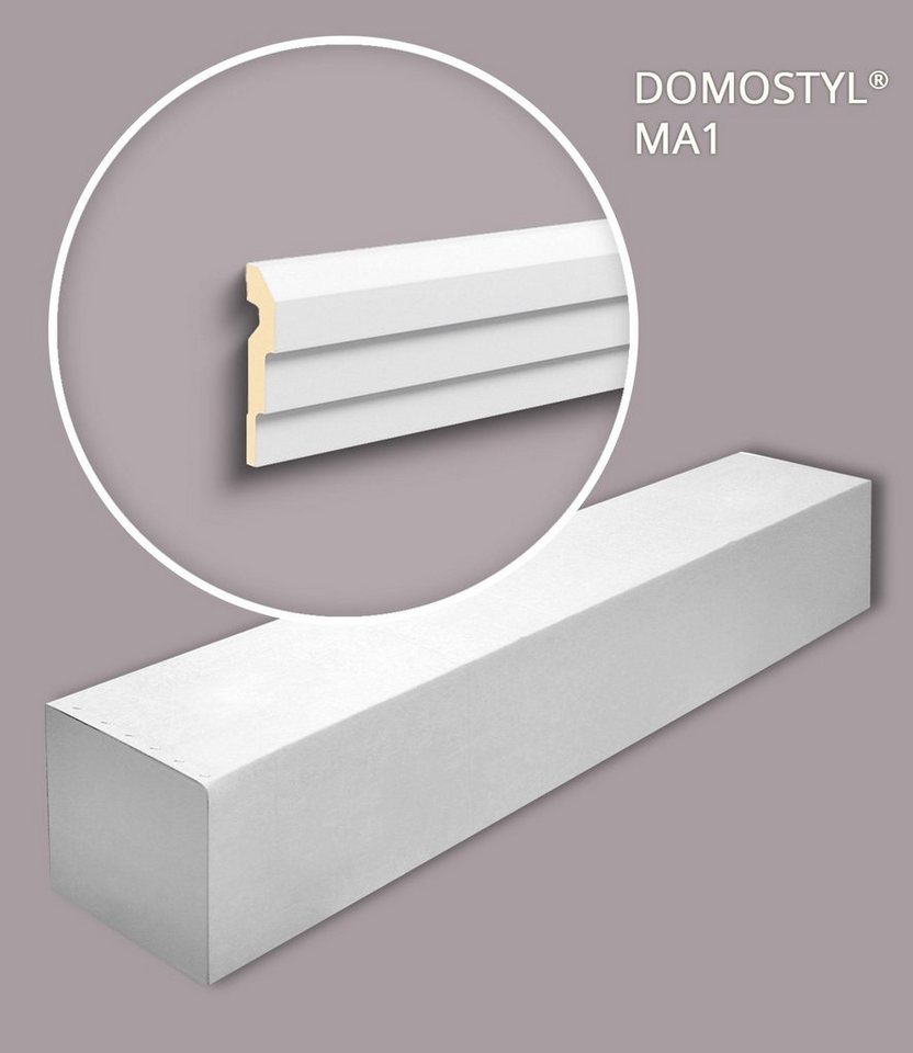 NOËL & MARQUET by nmc Zierleiste NMC MA1-box DOMOSTYL Türumrandungen 1 Karton SET 8 Leisten 16 m, kleben, Polyurethan Hartschaum, 1 Karton SET, 8-St., Türumrandungen Fensterumrandungen Modern, weiß, vorgrundiert NOËL & MARQUET by nmc Zierleiste NMC MA1-box DOMOSTYL Türumrandungen 1 Karton SET 8 Leisten 16 m, kleben, Polyurethan Hartschaum, 1 Karton SET, 8-St., Türumrandungen Fensterumrandungen Modern, weiß, vorgrundiert von NOËL & MARQUET by nmc