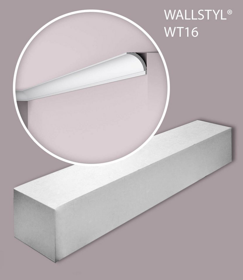 NOËL & MARQUET by nmc Zierleiste NMC WT16-box WALLSTYL Eckleisten 1 Karton 42 Deckenleisten 84 m, Eckleiste Deckenleiste, 42-St., Eckleisten 1 Karton 42 Deckenleisten 84 m von NOËL & MARQUET by nmc