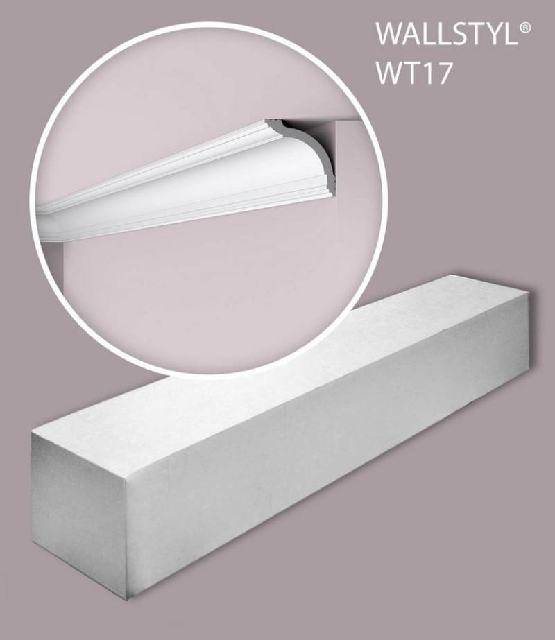 NOËL & MARQUET by nmc Zierleiste NMC WT17-box WALLSTYL Eckleisten 1 Karton 8 Deckenleisten 16 m, Eckleiste Deckenleiste, 8-St., Eckleisten 1 Karton 8 Deckenleisten 16 m von NOËL & MARQUET by nmc
