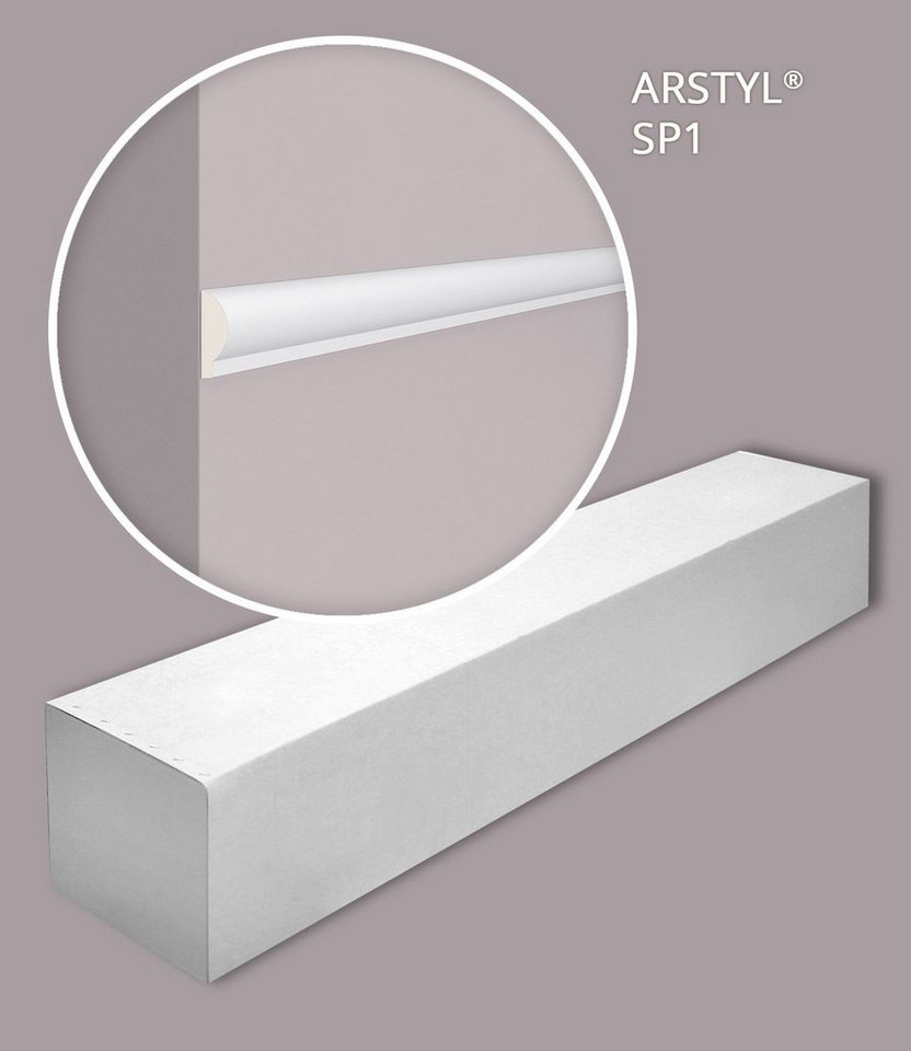 NOËL & MARQUET by nmc Zierleiste NMC SP1-box ARSTYL Wandleisten 1 Karton SET 50 Stuckleisten 100 m, kleben, 1 Karton SET, 50-St., Wand- und Friesleisten Stuckleisten Modern, weiß, vorgrundiert NOËL & MARQUET by nmc Zierleiste NMC SP1-box ARSTYL Wandleisten 1 Karton SET 50 Stuckleisten 100 m, kleben, 1 Karton SET, 50-St., Wand- und Friesleisten Stuckleisten Modern, weiß, vorgrundiert von NOËL & MARQUET by nmc