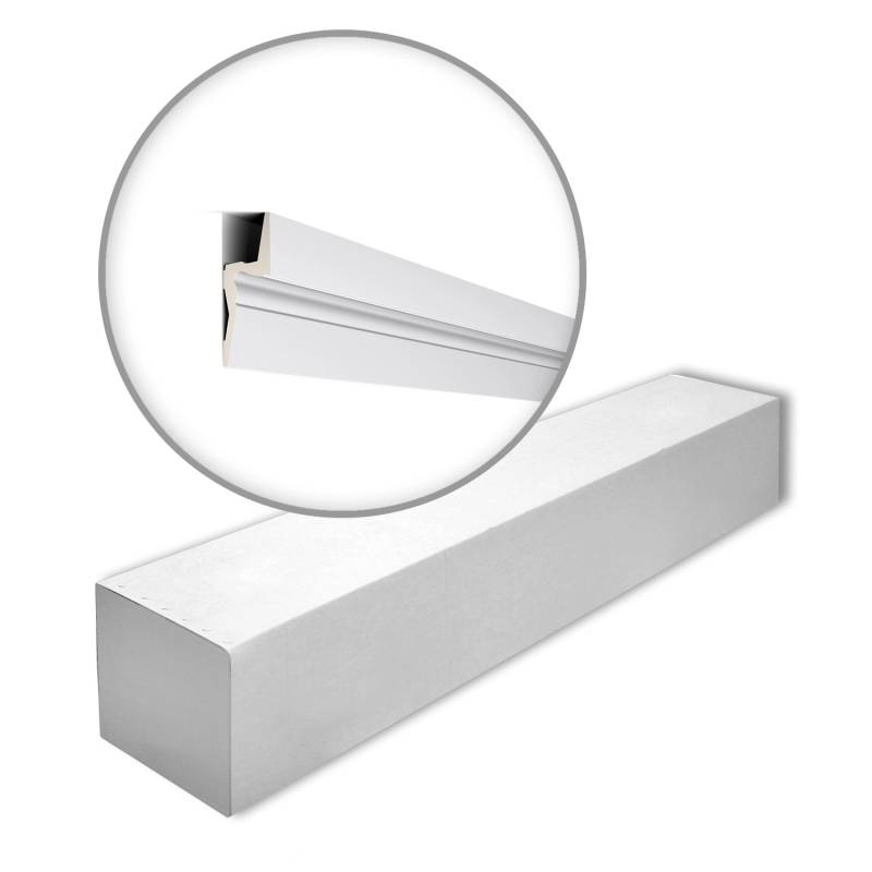 NOEL & MARQUET NMC IL9 MEMORY-Box ARSTYL Eckleisten 1 Karton Set mit 8 Stuckleisten 16 m Weiß von NOEL & MARQUET