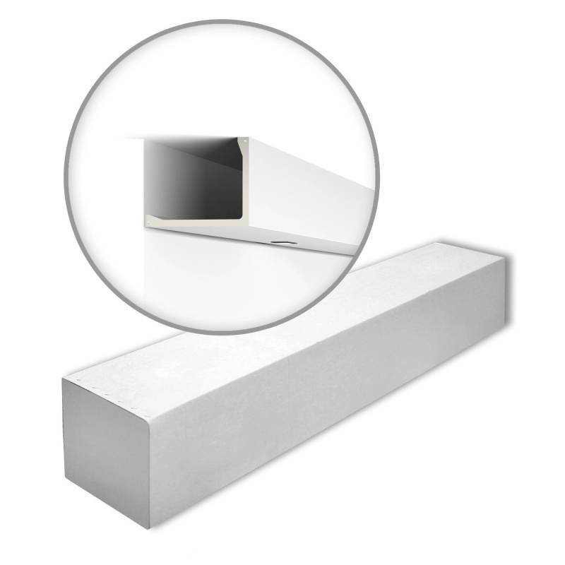 NOEL & MARQUET NMC L2-Box ARSTYL Abdeckleisten 1 Karton Set mit 3 Eckleisten 6 m Weiß von NOEL & MARQUET