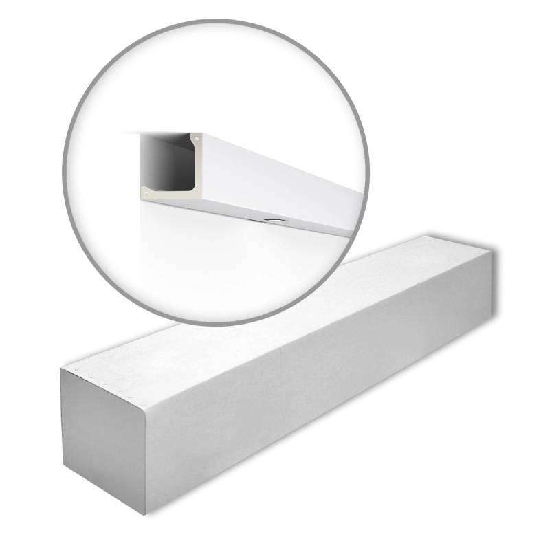 NOEL & MARQUET NMC L4-Box ARSTYL Abdeckleisten 1 Karton Set mit 11 Eckleisten 22 m Weiß von NOEL & MARQUET