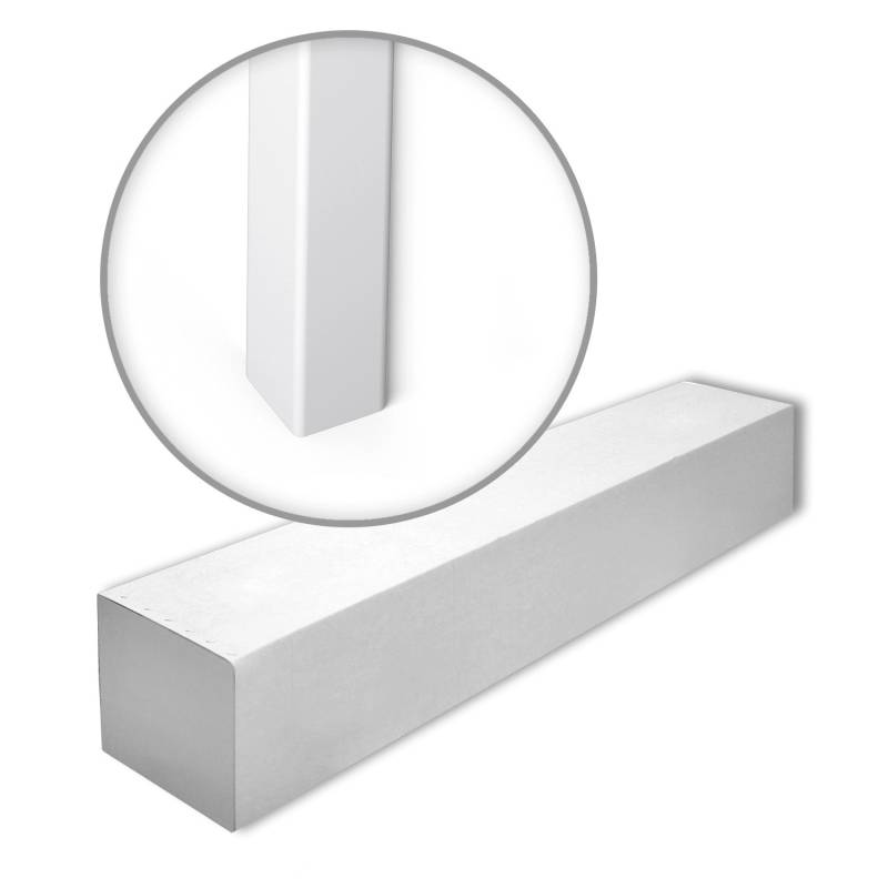 NOEL & MARQUET NMC WE1-Box WALLSTYL Kantenschutzprofile 1 Karton Set mit 35 Stuckleisten 70 m Weiß von NOEL & MARQUET