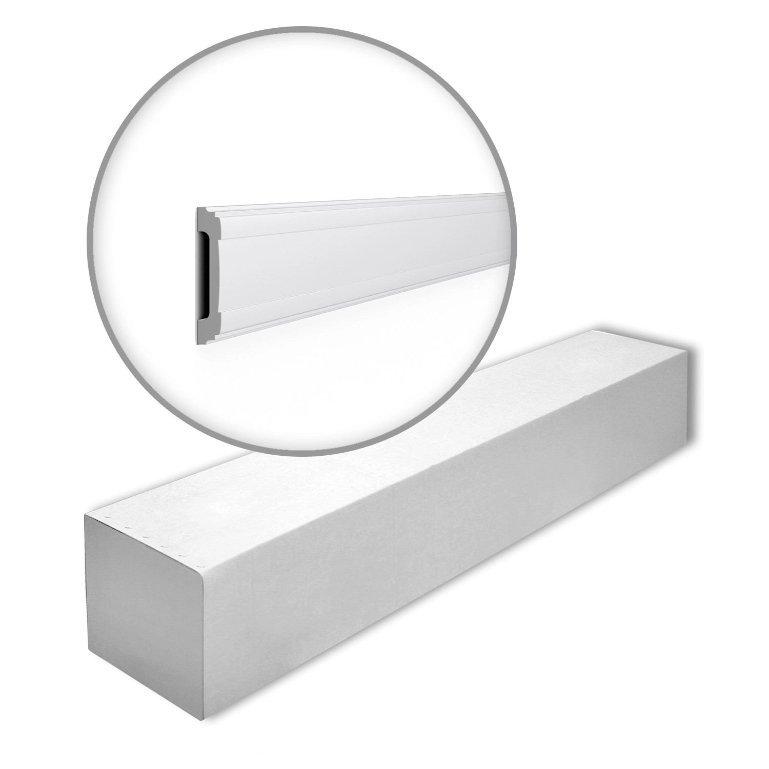 NOEL & MARQUET NMC WL5-Box WALLSTYL Wandleisten 1 Karton Set mit 19 Stuckleisten 38 m Weiß NOEL & MARQUET NMC WL5-Box WALLSTYL Wandleisten 1 Karton Set mit 19 Stuckleisten 38 m Weiß von NOEL & MARQUET
