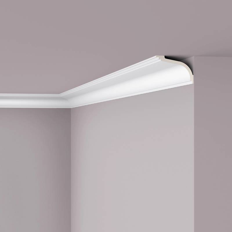 NOEL & MARQUET NMC Z17 ARSTYL Eckleiste Zierleiste Stuckleiste 2 m 200 cm x 11,4 cm x 7,9 cm Weiß von NOEL & MARQUET
