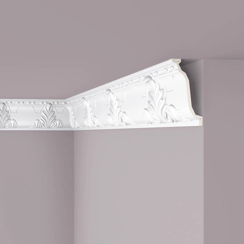 NOEL & MARQUET NMC Z7 ARSTYL Eckleiste Zierleiste Stuckleiste 2 m 200 cm x 9,7 cm x 22,3 cm Weiß von NOEL & MARQUET