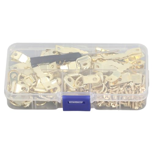 251 Stück D-Ringe zum Aufhängen von Bilderrahmen, solides und stabiles Bilderrahmen-Set mit gezackten Haken zum Bemalen von Bilderrahmen 251 Stück D-Ringe zum Aufhängen von Bilderrahmen, solides und stabiles Bilderrahmen-Set mit gezackten Haken zum Bemalen von Bilderrahmen von NOENNULL