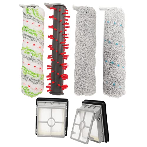 Bürstenrollenfilter Set, Ersatzbürstenrolle und Filter, multifunktionales Zubehör für Generation Staubsauger von NOENNULL
